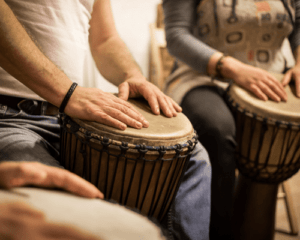 inuïtief drummen teambuilding